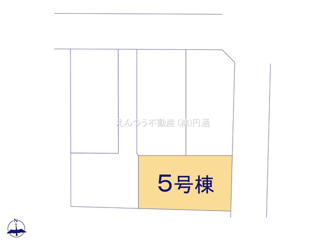 リーブルガーデン西高山町三丁目の区画図