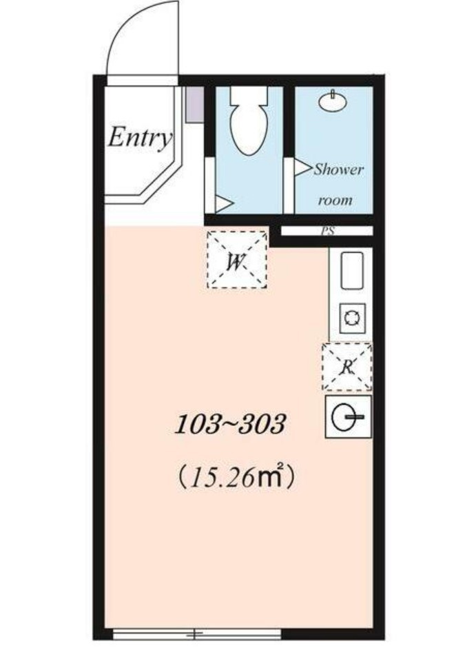 OCEAN　BEACH（ オーシャンビーチ）の間取り