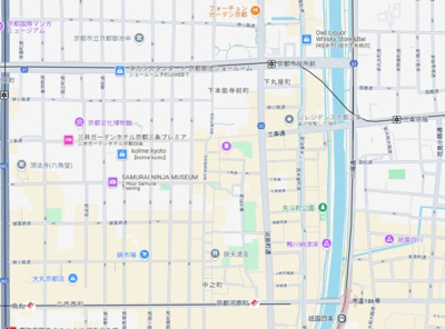 【地図】 | Uresidence京都三条