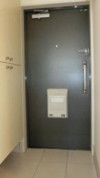 ハイツ川原の玄関|シンプルで使いやすい玄関です