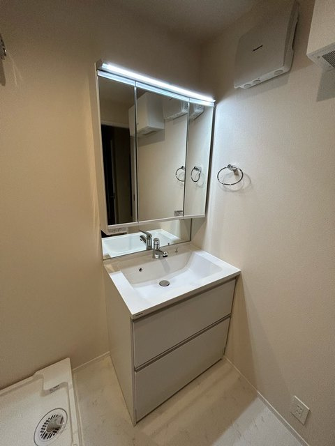 八王子市横川町の賃貸マンションの洗面所