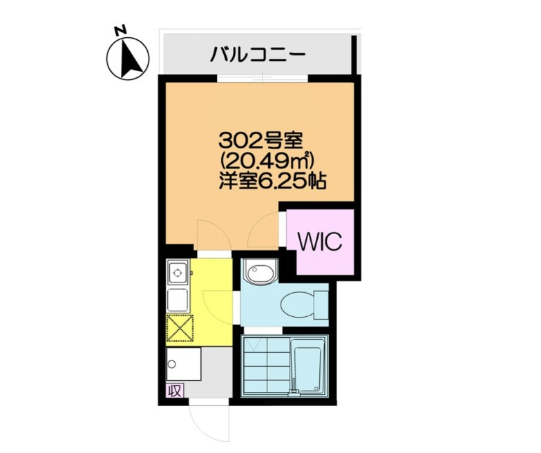 ラプソ一之江の間取り