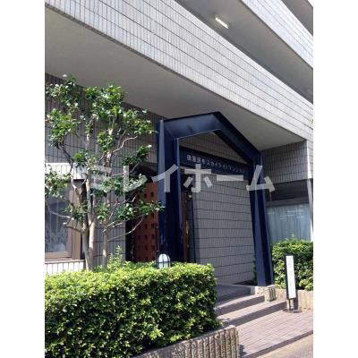 田園調布スカイライトマンションのエントランス
