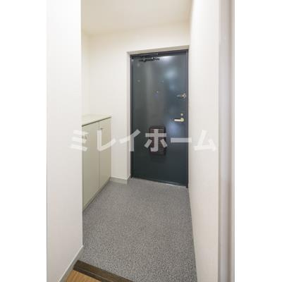 田園調布スカイライトマンションの玄関