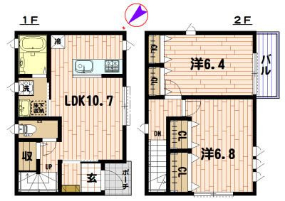 【間取り】 | PRIMEASSET上鶴間本町(プライムアセットカミツルマホンチョウ)