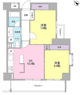 プロスペクト西巣鴨の間取り