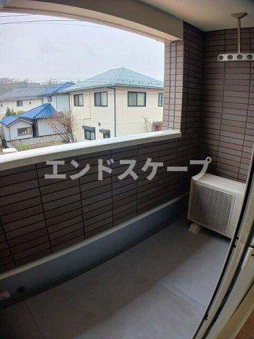 ドミール寺尾のバルコニー|高崎、前橋のお部屋探しはエンドスケープまで！お客様の理想お聞かせ下さい♪