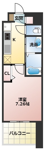 Luxe門真の間取り