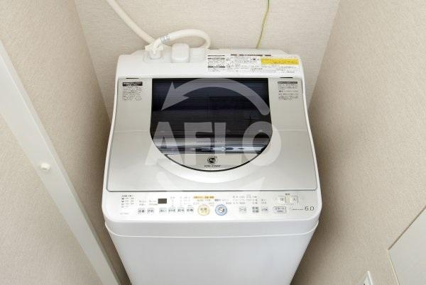 パークアクシスうつぼ公園の内装|パークアクシスうつぼ公園　家具・家電つき　洗濯機置き場