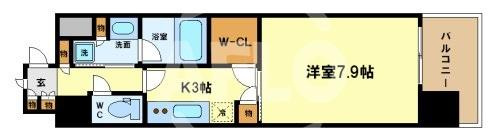 パークアクシスうつぼ公園の間取り|パークアクシスうつぼ公園　床暖房あり・角部屋