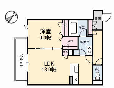 アズール庚午北