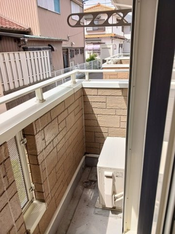 サンリッチⅢのバルコニー