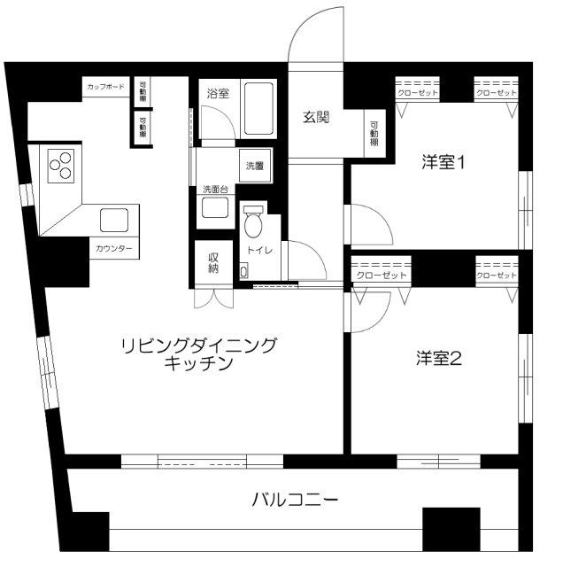フォレストヒルズ小日向の間取り