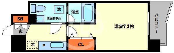 willDo市岡の間取り|willDo市岡(ウィルドゥ市岡)　間取り