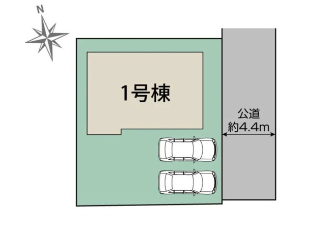 【区画図】 | グリーンライン「高田」新築戸建