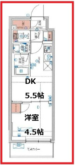 【間取り】 | ユリカロゼAZ亀戸