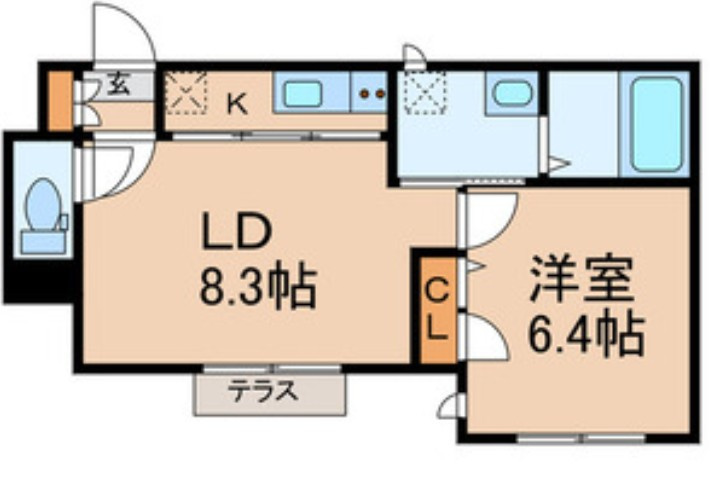 Maison de claroの間取り