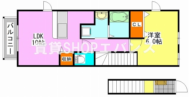 【間取り】 | ソレイユ・コートB棟