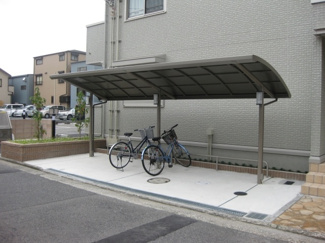 【その他共用部分】 | リヴェール文珠橋 | 駐輪場