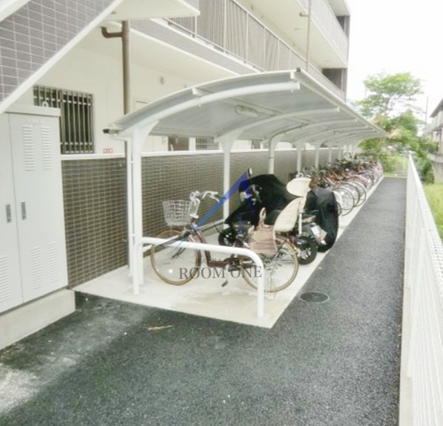 エグゼシャトー四番館のその他共用部分|駐輪場です。