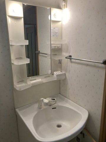 ドリームマンションの洗面所