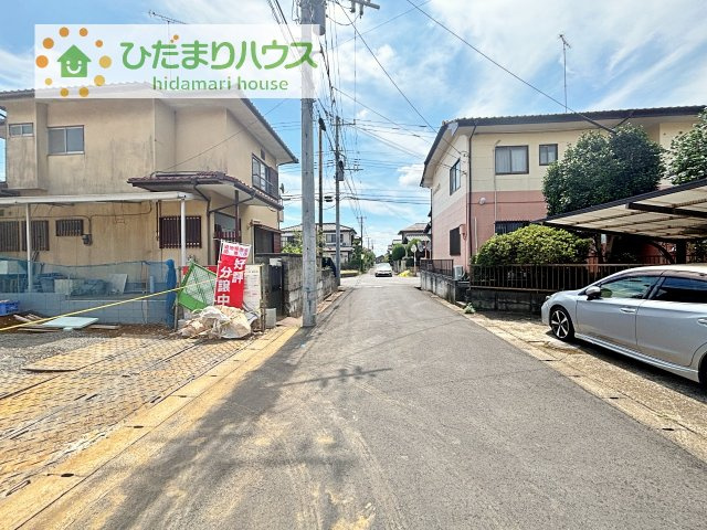 【前面道路含む現地写真】 | 牛久市田宮町30期　新築戸建 | 8/20撮影

