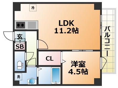 フォルモント須磨の間取り