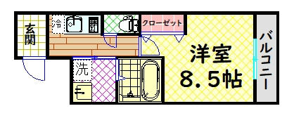 【間取り】 | フジパレス堺南島