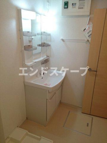 アルドール　Ⅲの洗面所|高崎、前橋のお部屋探しはエンドスケープまで！お客様の理想お聞かせ下さい♪