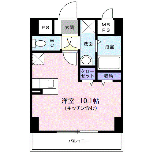 メゾン　ド　レイの間取り