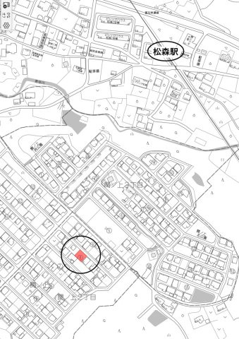 土地　関ノ上２丁目の地図