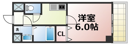 【間取り】 | エム・ステージ今里　仲介手数料無料