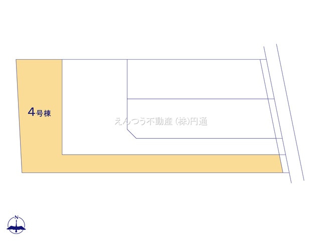 リーブルガーデン森孝2丁目の区画図