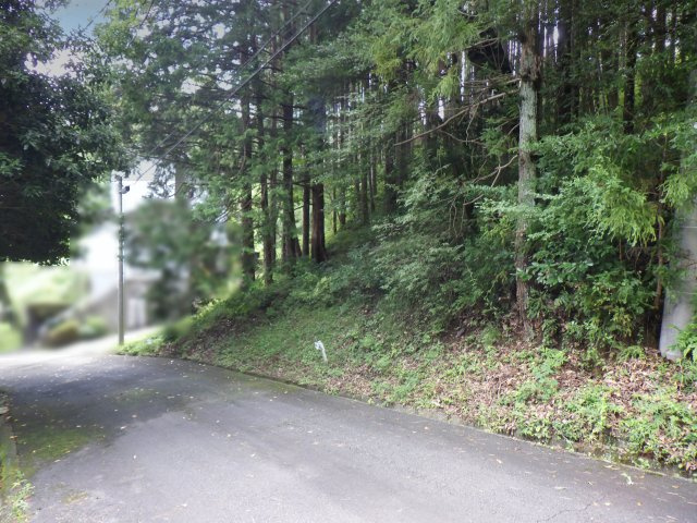伊豆富士見ニュータウン別荘地㉑の前面道路含む現地写真