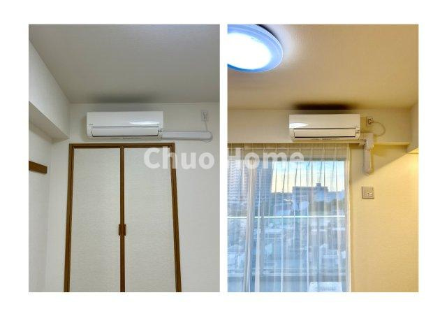 クレストスカイウイングの冷暖房・空調設備|エアコン2台