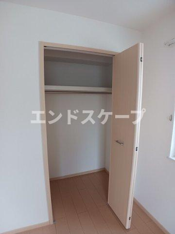 ビサイド・萩Ｂの収納|高崎、前橋のお部屋探しはエンドスケープまで！お客様の理想お聞かせ下さい♪