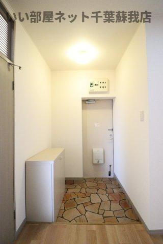 ファーストグリーン　Ｃの玄関|落ち着いた玄関です