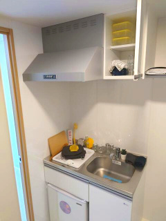 チェスナッツ戸越のキッチン|きれいなキッチンです　※家具小物はイメージです