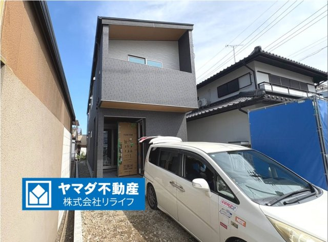 新築戸建　羽島郡笠松町清住町　全1区画分譲の外観|「現地（2026年8月26日）撮影」　
■外観写真　
■ヤマダ不動産　株式会社リライフ　