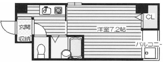 公園ハイツの間取り