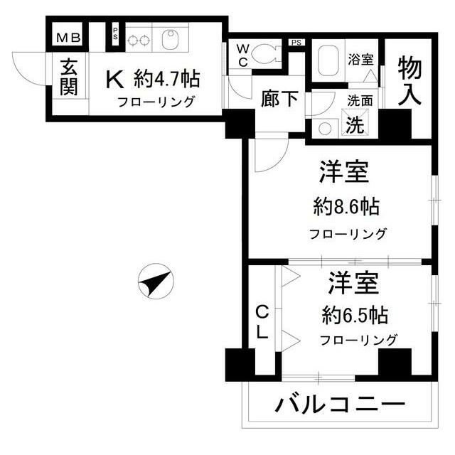ＴＯＫＩビル(トキビル)の間取り