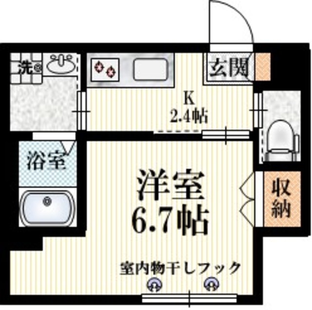 Ｅｒｂｅ高円寺の間取り|★南西向き・角部屋のお部屋★