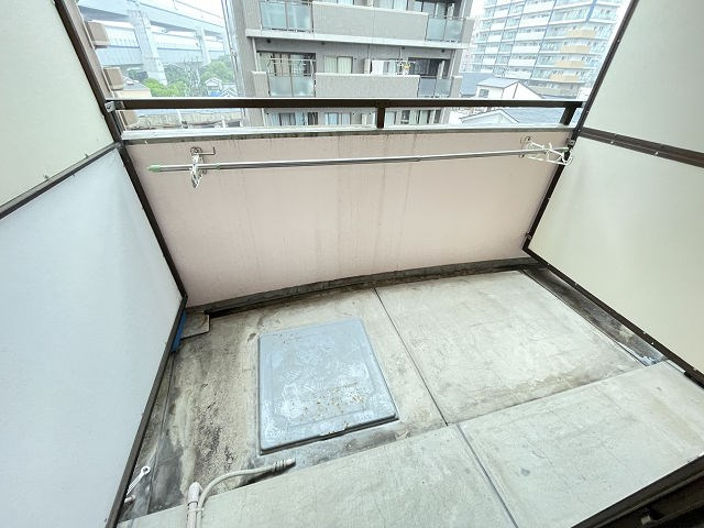 ブリージェ武庫川のバルコニー
