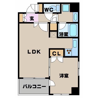 パレステュディオ渋谷ステーションフロントの間取り
