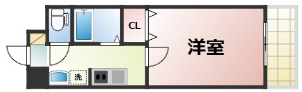 【間取り】 | グランパシフィック鶴橋　仲介手数料無料