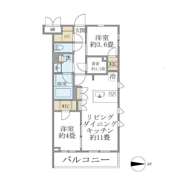 Ｌａ　Ｐｅｒｌａ　ＪｉｙｕｇａｏｋａＩＩの間取り