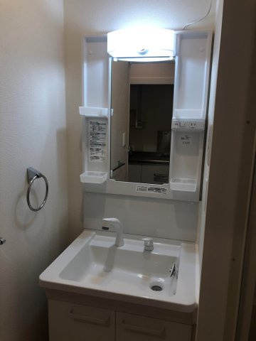 クレイノブルーコーポⅡの内装|独立洗面台