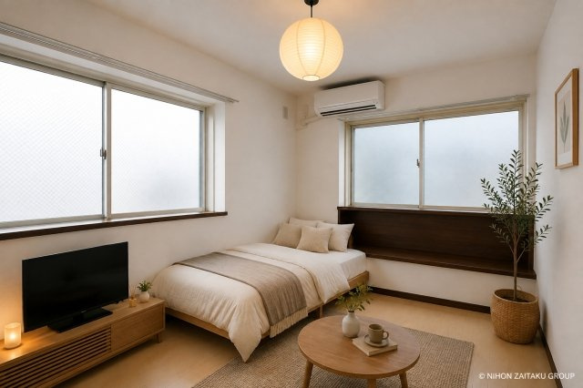 メトリブ三軒茶屋の洋室|※家具小物はイメージです