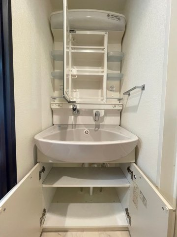グラントゥルース井荻の洗面所|広い洗面スペース