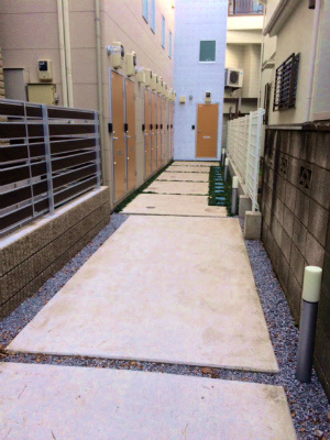 ランドプレックス桜新町のその他|共用廊下